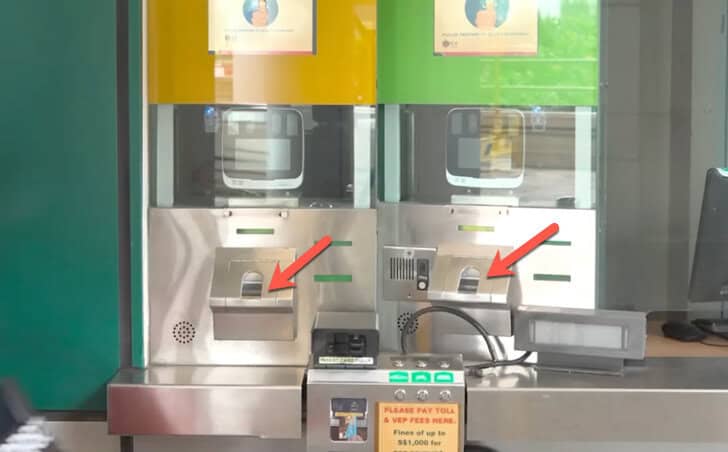 Fingerprint Scanner at QR Code Checkpoint