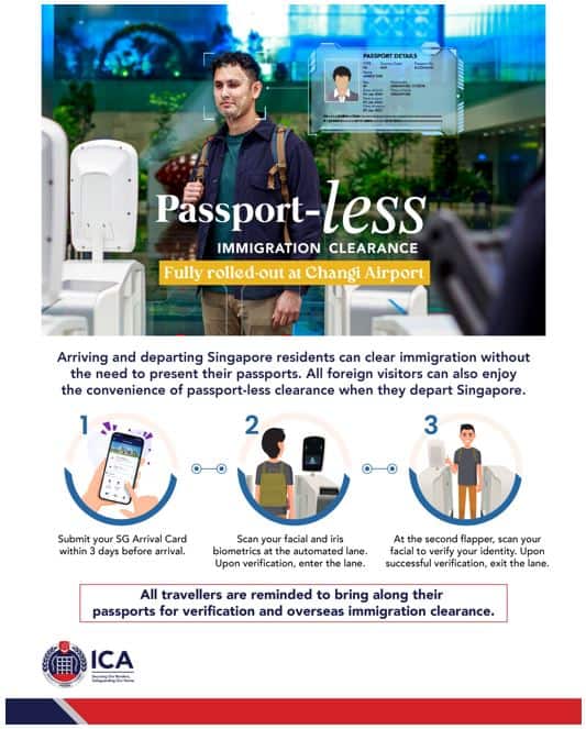 Passport-less Clearance Steps