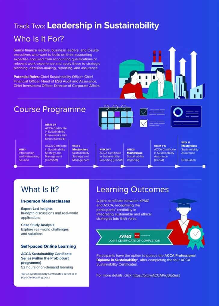 KPMG ACCA Track 2 - Leadership in Sustainability