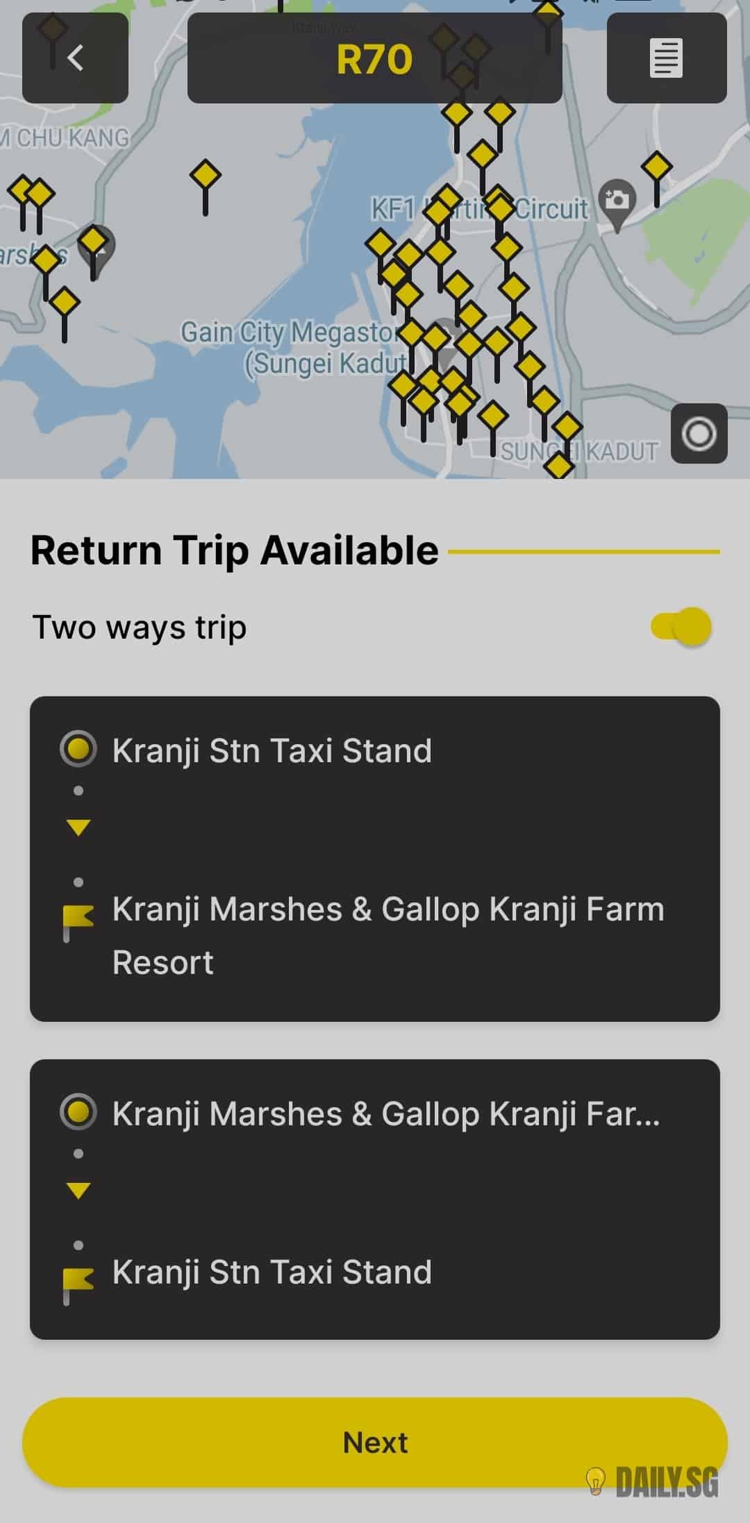 RushTrail - Step 10 Return Trip