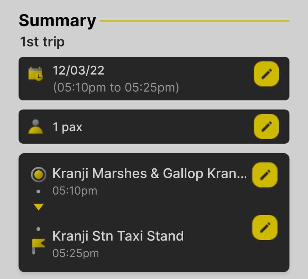 RushTrail - Step 14a Confirm Booking
