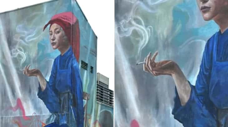 Controversial Samsui Woman Mural to Remain, Owner Fined