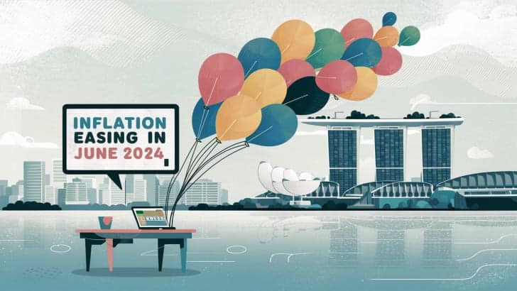 Core Inflation Eases to 2.9% in Singapore for June 2024