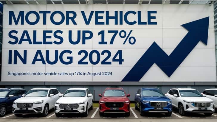 Motor Vehicle Sales Soar 17% in August 2024