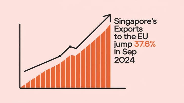 Singapore’s Exports to EU Jump 37.6% in Sep 2024