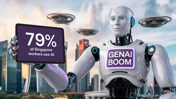 GenAI Boom: 79% of Singapore Workers Use AI at Work