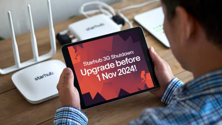 StarHub 3G Shutdown: Upgrade Before 1 Nov 2024!