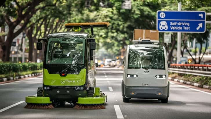 LTA Approves 2 Self-Driving Vehicle Tests for Singapore Roads