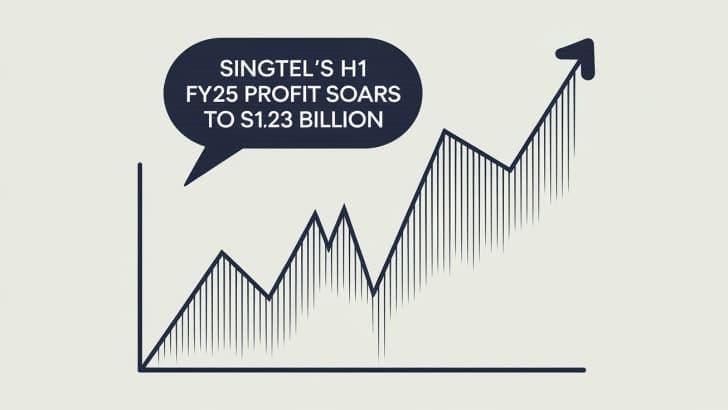 Singtel’s H1 FY2025 Net Profit Soars to S$1.23 Billion
