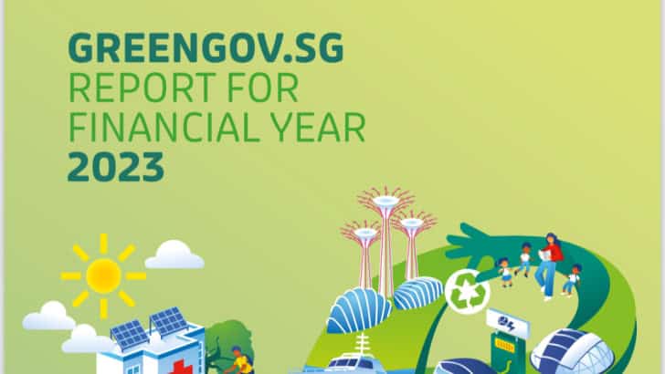 GreenGovSG: Public Sector Cuts Emissions in FY2023
