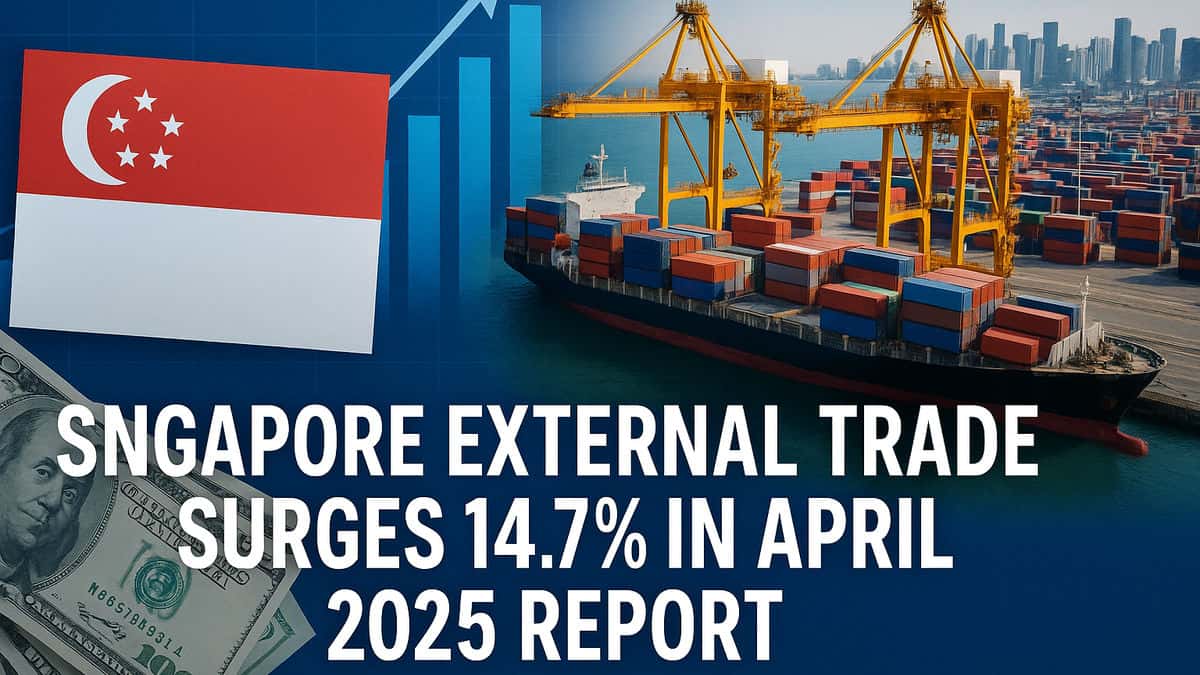 Singapore External Trade Surges 14.7% in April 2025 Report