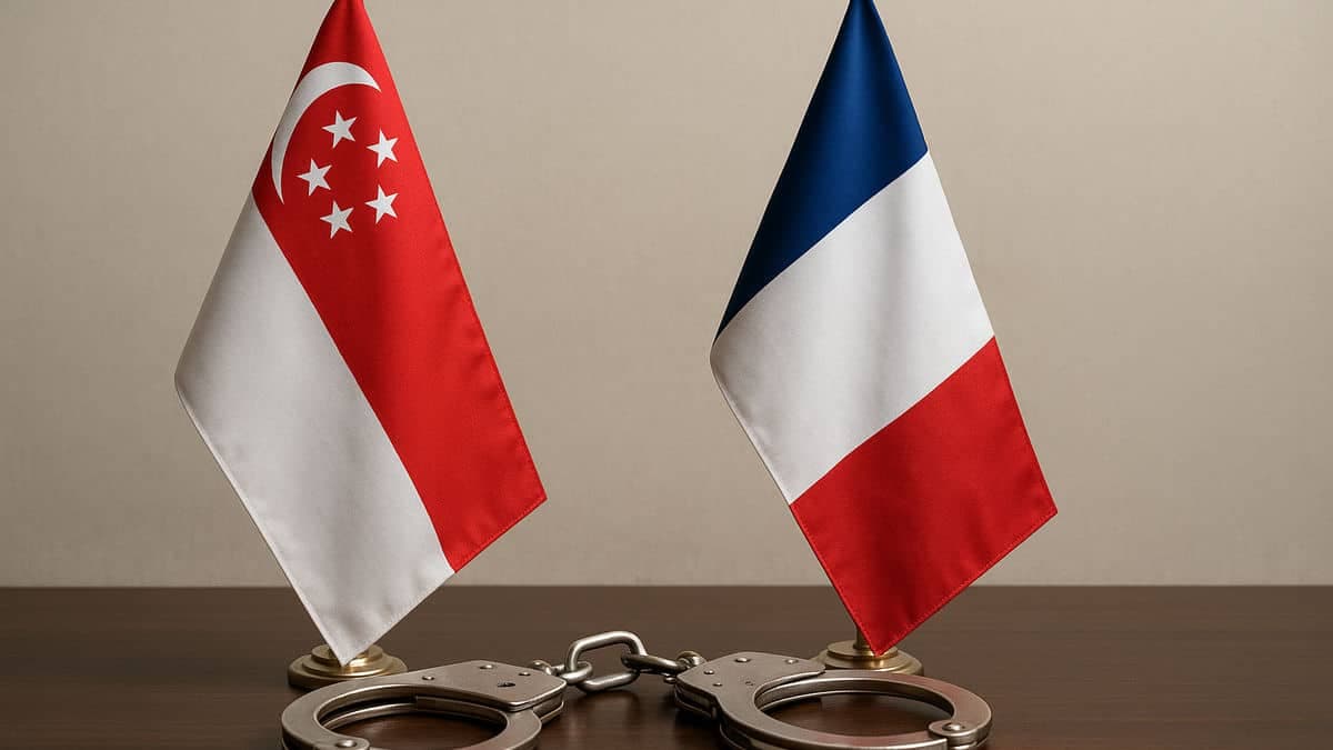 Singapore-France Extradition Agreement Signed for Serious Crimes