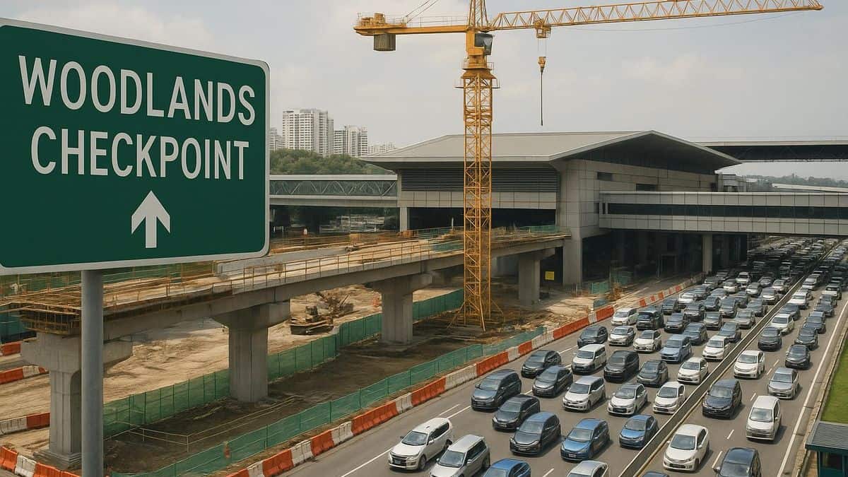 Massive Woodlands Checkpoint Redevelopment: 60-Min to 15-Min Crossing