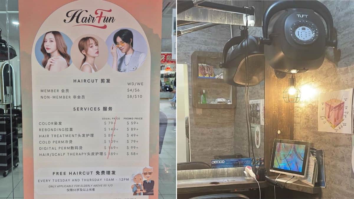 S$8 Haircut to S$1K Bill: HairFun Admits Targeting Elderly