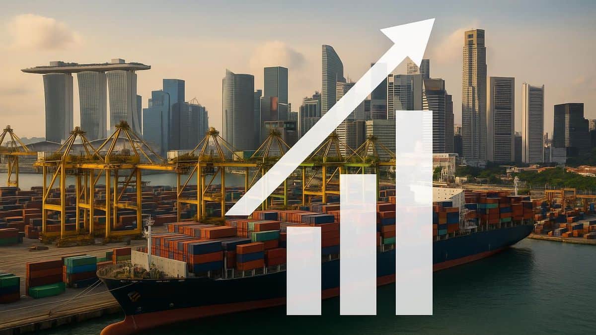 Singapore Trade Report: Re-exports Surge 16.1% in May 2025