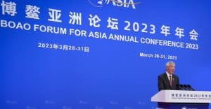 PM Lee Hsien Loong at Boao Forum