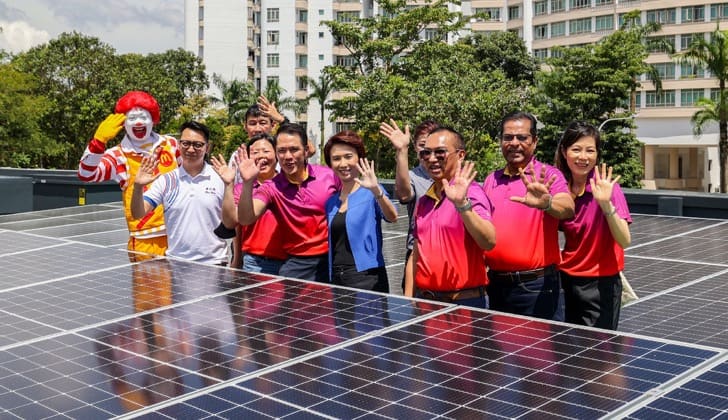 First Solar Powered McDonald's