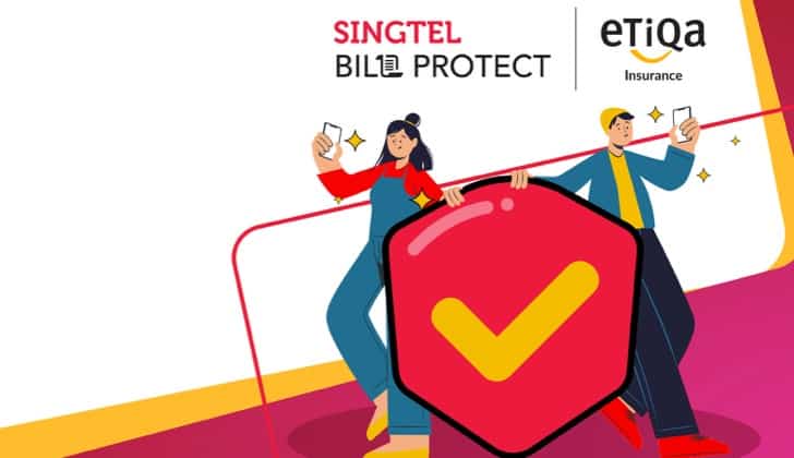 新加坡电信账单保护 (Photo via Singtel)