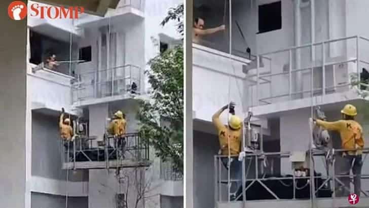 Bamboo-Pole Man: Angry HDB Resident Stages Solo Crusade Against Bird Nets