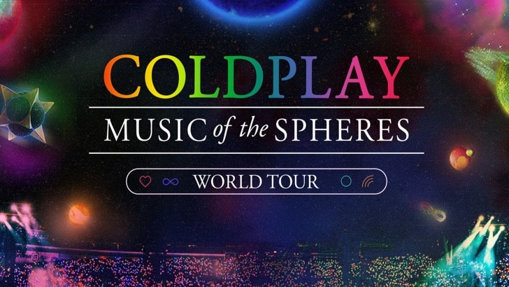 Coldplay Concert in Singapore Image via Live Nation SG Facebook